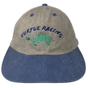Turtle Racing Slideback Hat Multicolor One Size Adjustable Outdoor Kati
